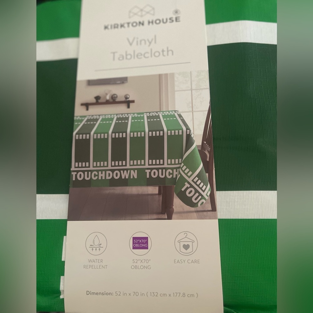 Kirkton House Vinyl Tablecloth 52” x 70”